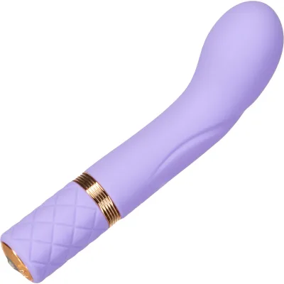Pillow Talk Racy Special Edition Silicone Waterproof G Spot Vibrator Purple Rose Gold