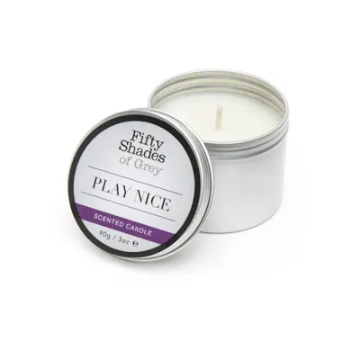 Fifty Shades Of Grey Play Nice Vanilla Candle