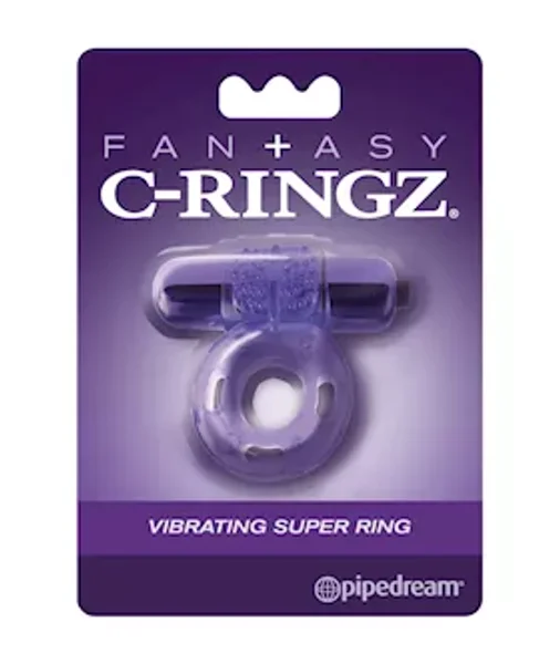 Fantasy C-Ringz Vibrating Super Ring Purple — image 8 of 8