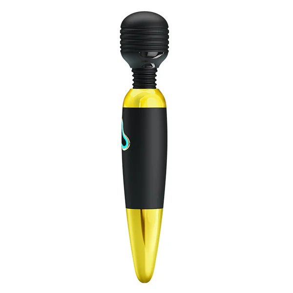 Pretty Love Body Wand With Led Light - Black and  Gold — image 11 of 12