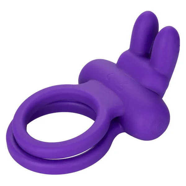 Silicone Rechargeable Dual Rockin' Rabbit  Enhancer — image 11 of 12