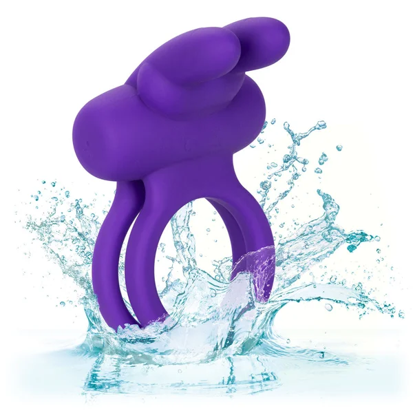 Silicone Rechargeable Dual Rockin' Rabbit  Enhancer — image 9 of 12