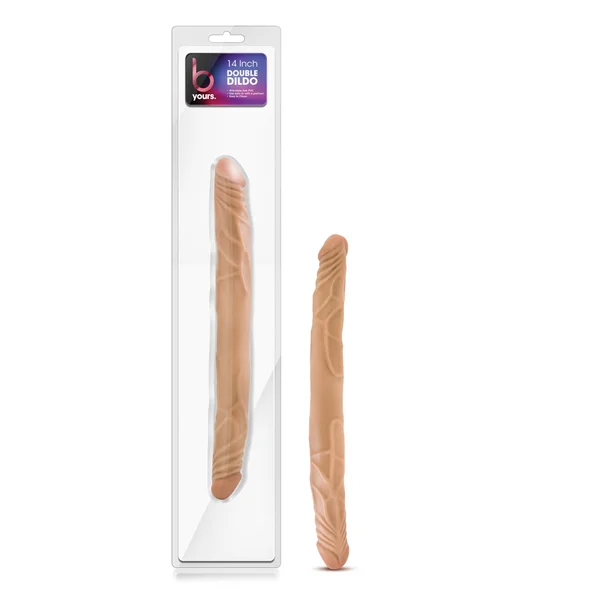 B Yours 14" Double Dildo - Latin — image 8 of 11