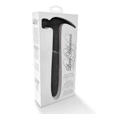 Love Hamma Black 20 Function Curved Thrusting Vibrator