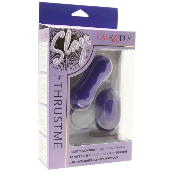 Slay THRUSTME Remote Control Ribbed Bullet