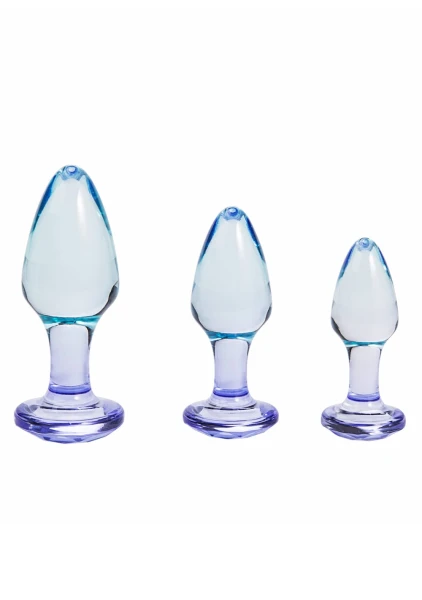 Crystal Jellies - Anal Initiation Kit (Purple)