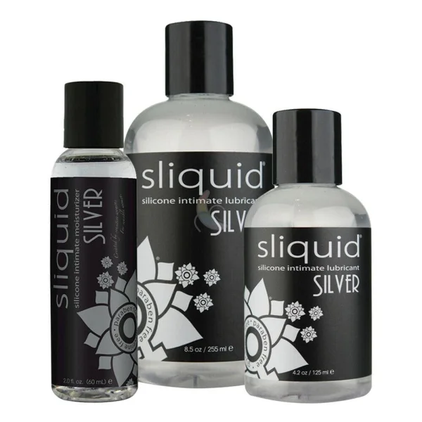 Sliquid Naturals Silver - Silicone-Based Lube | 4.2oz