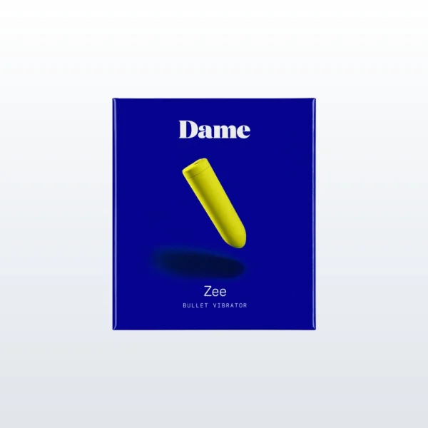ZEE Rechargeable Bullet Vibrator by Dame - Citrus