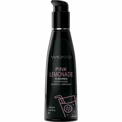 Wicked Aqua Pink Lemonade Water Based Personal Lubricant 4 fl oz