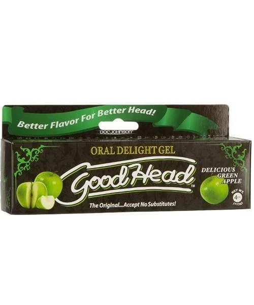 Good Head Oral Delight Gel 4 Oz - Green Apple