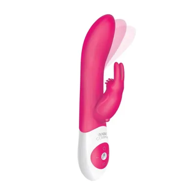 Come Hither Rabbit Hot Pink 9 Inch