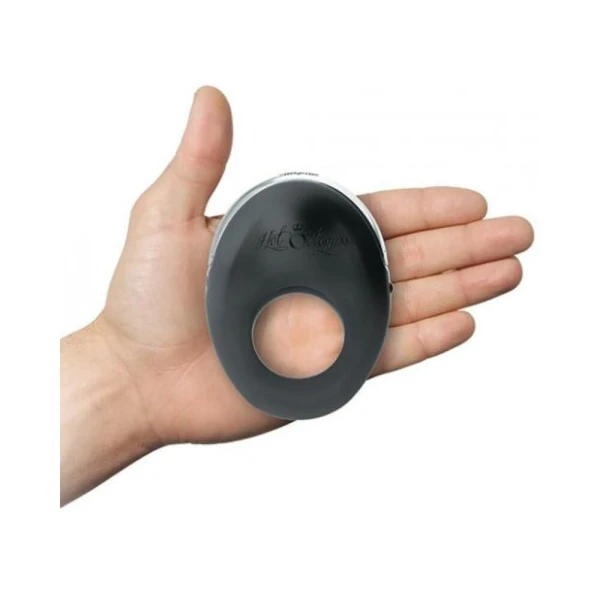 :  Hot Octopuss Atom Vibrating C-ring Black