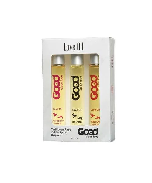 Good Clean Love Oil Sampler 3 Pack