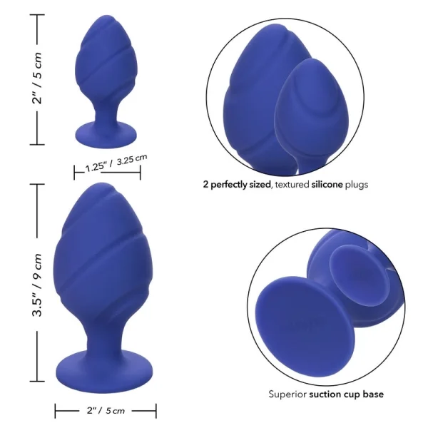 Cheeky Butt Plug Duo Purple — image 7 of 8