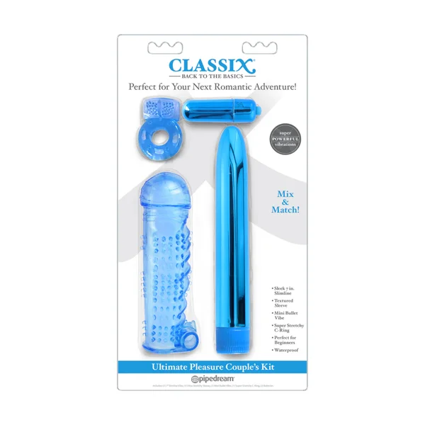 Classix Ultimate Pleasure Couples Kit - Blue — image 5 of 20