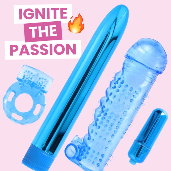 Classix Ultimate Pleasure Couples Kit - Blue — image 4 of 20