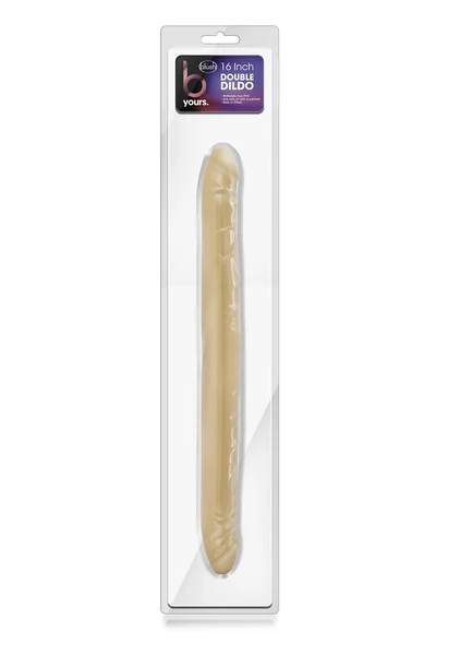 B Yours 16" Double Dildo - Beige — image 24 of 25