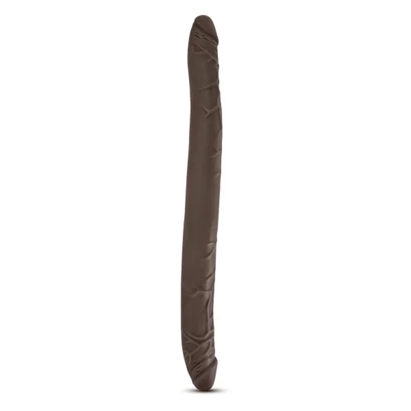 Dr. Skin - 16 Inch Double Dildo - Chocolate — image 14 of 15