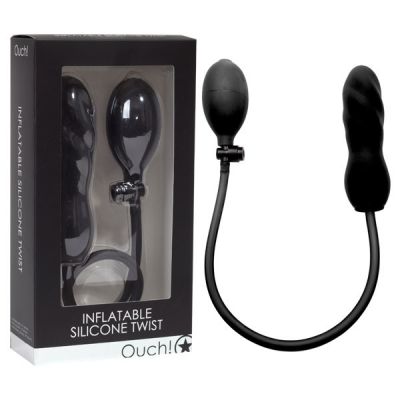 Inflatable Silicone Twist Black