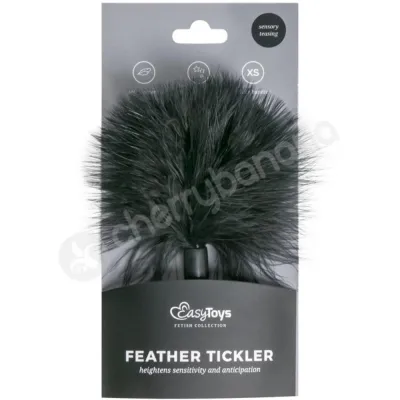 Fetish Collection Small Black Fluffy Feather Tickler