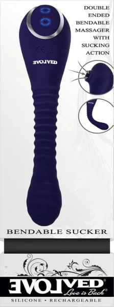 Bendable Vibrator - Bendable Sucker