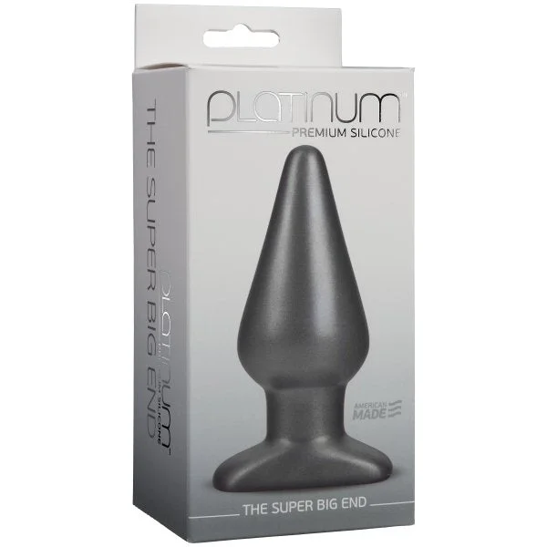 The Super Big End Charcoal Butt Plug — image 6 of 8