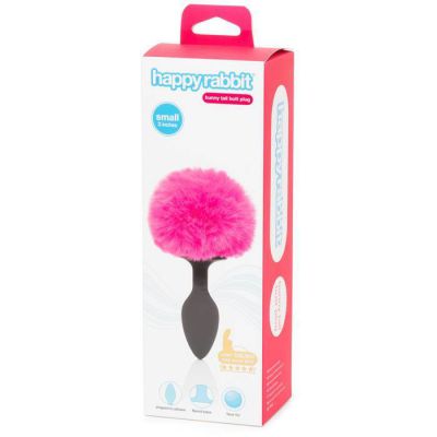 Small Fluffy Rabbit Tail Plug