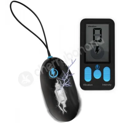 Zeus Electrosex E Stim Pro Silicone Vibrating Egg With Remote Control