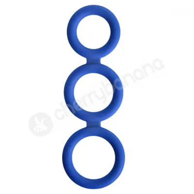 Renegade Blue Triad Cock Ring