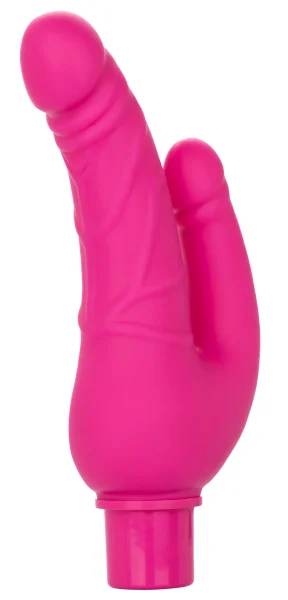 Rechargeable Power Stud Over and Under - Pink