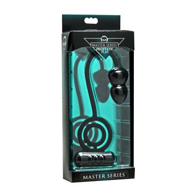 Prostatic Play Voyager I Vibrating C ring and Anal Plug