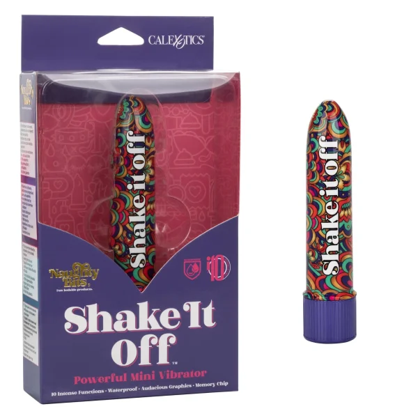 Naughty Bits Shake It Off Powerful Mini Vibrator