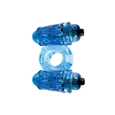 Screaming O O Wow Double Whammy Vibrating Cock Ring