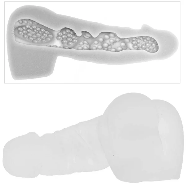 Gender X Stroke & Poke Stroker with Cock Ring