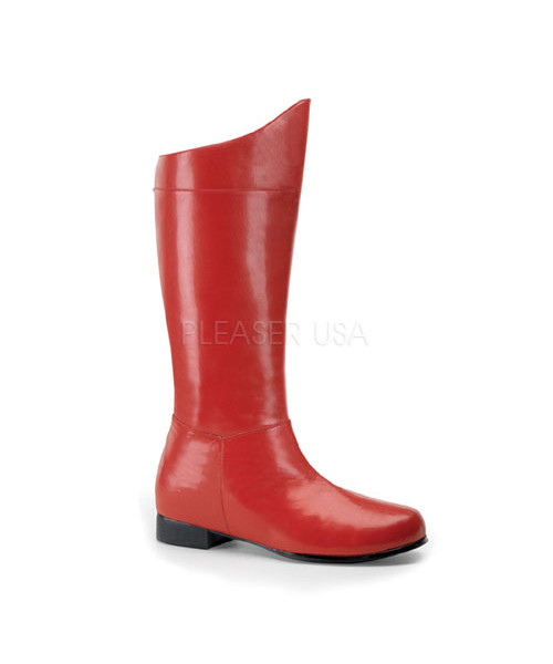 HERO-100 - MEN RED SUPER HERO, Comic Character BOOT