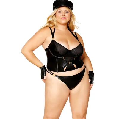 Dreamgirl After Dark Bustier G String 2 Piece Set