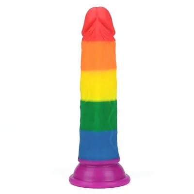 Lovetoy 7 Inch Prider Rainbow Dildo
