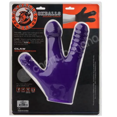 Oxballs Purple Claw Penetration Glove