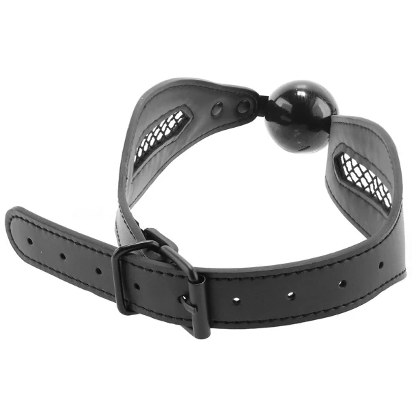 Sex & Mischief Fishnet Ball Gag by Sportsheets