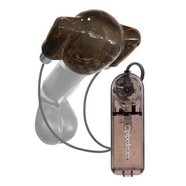 Classix Dual Vibrating Head Teaser - Black-smoke — image 6 of 9