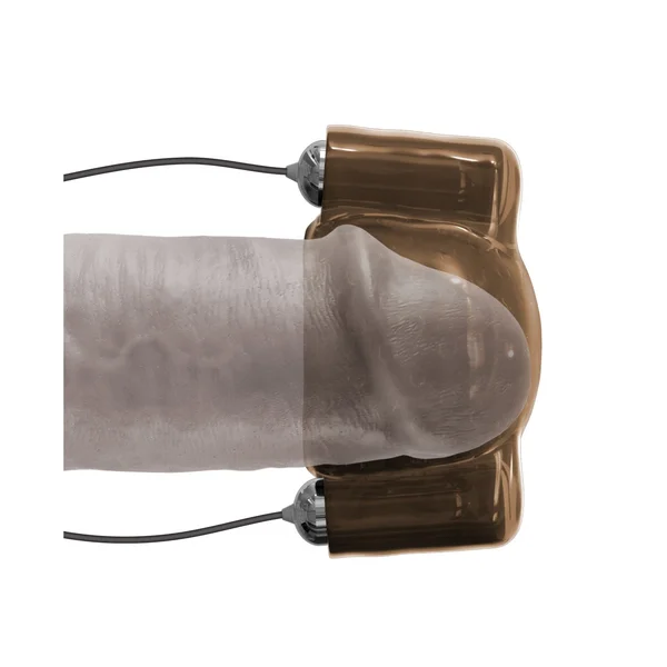 Classix Dual Vibrating Head Teaser - Black-smoke — image 9 of 9