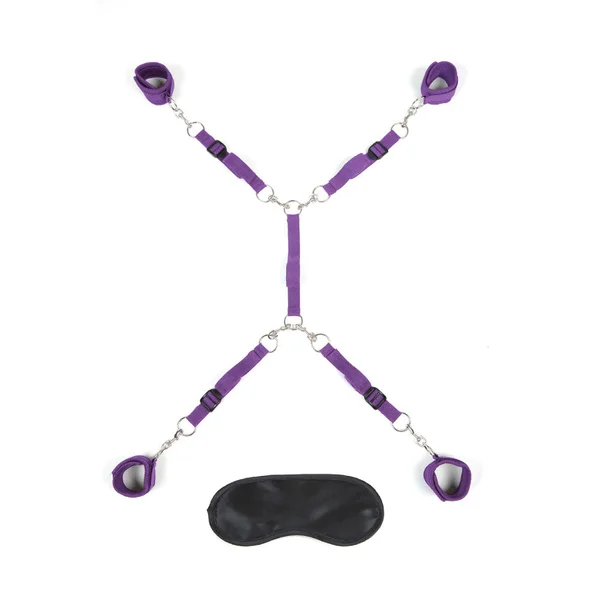 7pc Bed Spreader - Purple — image 4 of 5
