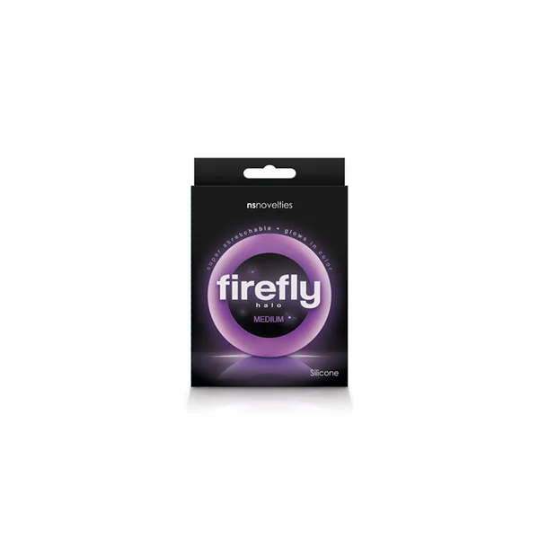 Firefly - Halo - Cockring - Medium - Purple — image 13 of 13