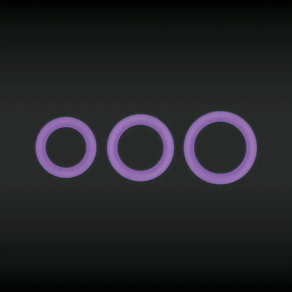 Firefly - Halo - Cockring - Medium - Purple — image 12 of 13