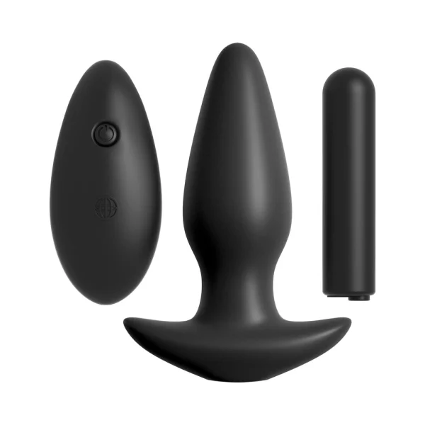 Anal Fantasy Remote Control Silicone Plug Black — image 7 of 19