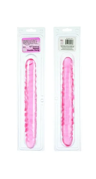 Gel Veined Double Dong 12"