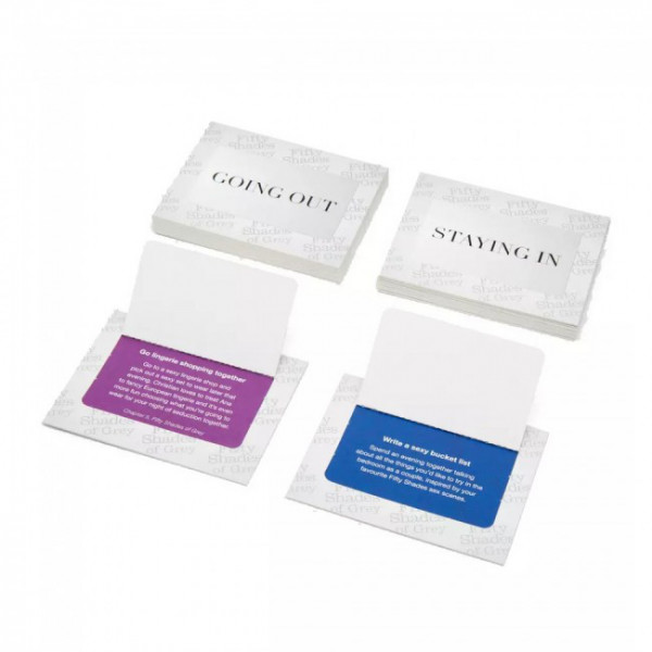 Fifty Shades of Grey Play Nice Date Night Idea Cards