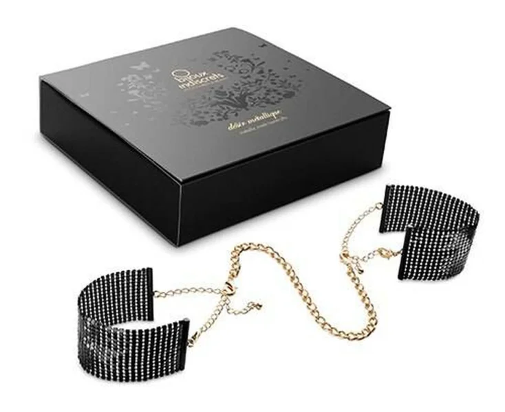 Bijoux Indiscrets Desir Metallique Mesh Handcuffs