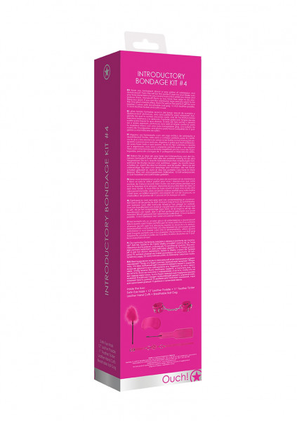 Introductory Bondage Kit #4 - Pink - Kinky BDSM Toys