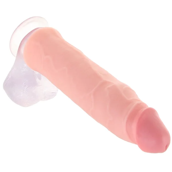 Fantasy X-tensions Elite Silicone 8" Penis Extension With 2" Removable Extender  - Vanilla
